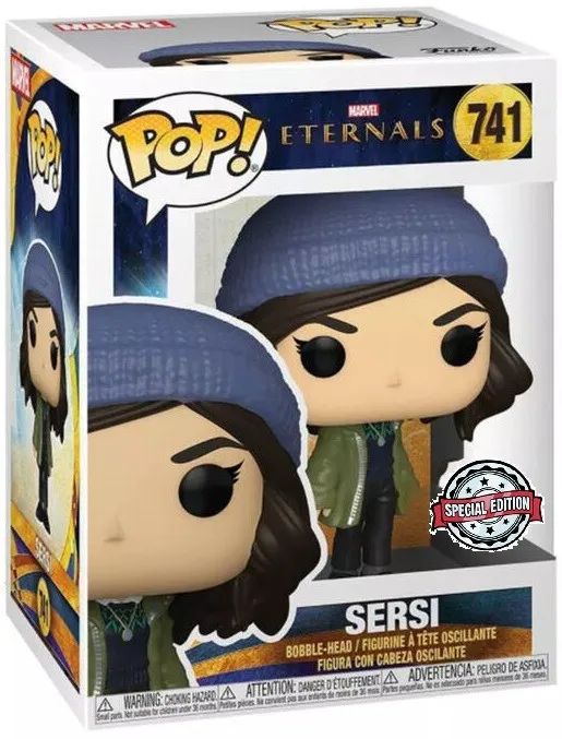 Funko Pop Eternals Sersi 741 Novo Original