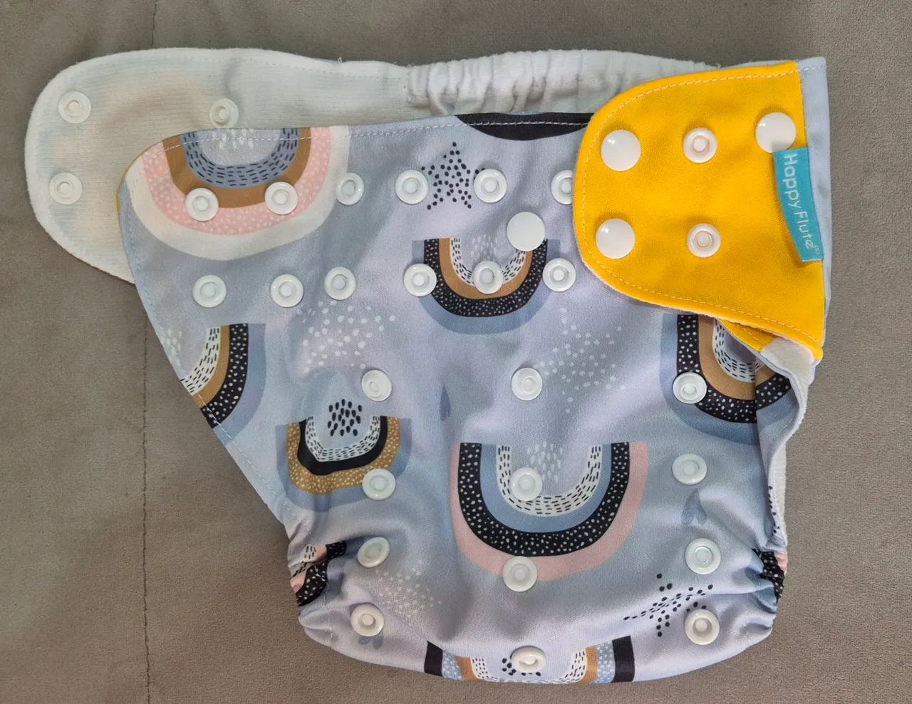 Fraldas de pano estampadas - Kit com 12 unidades - Foto 3