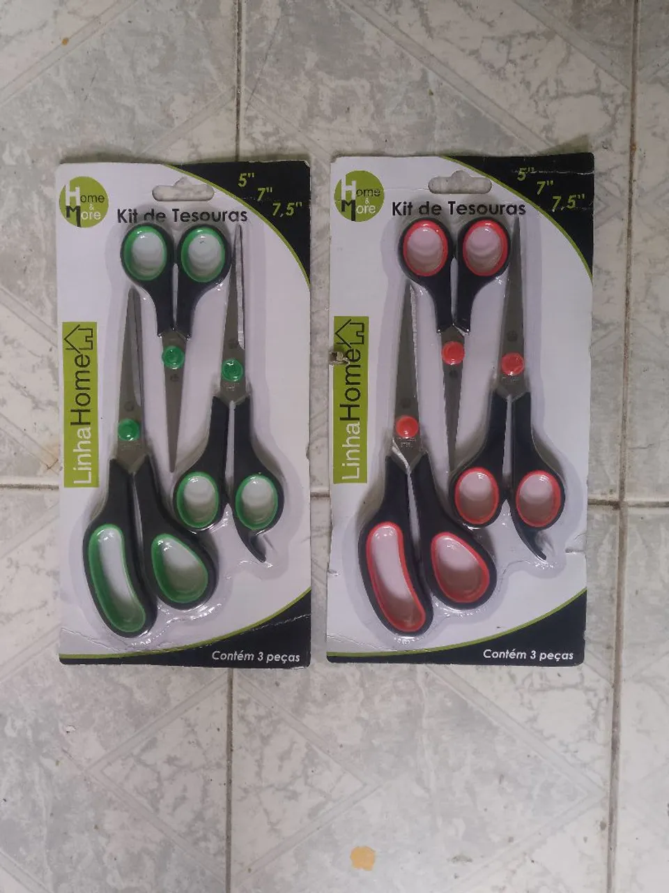 Kit de Tesouras Home & More