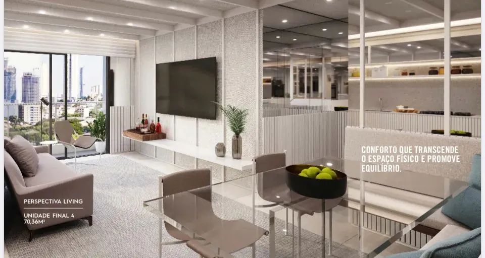 Ágio OPUS SYNC - 70m2 - 2 Quartos, sendo 1 suíte preço de oportunidade Apartamento com 2 Q - Foto 2