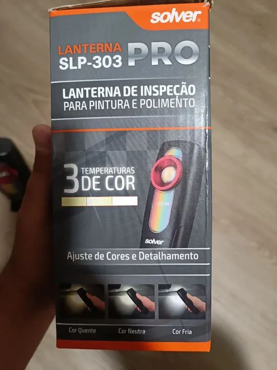 Lanterna de Inspeção PRO SLP-303 - 3 Temperaturas de Cor - Foto 3