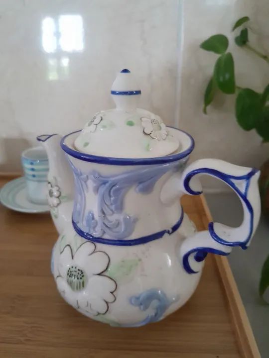 Conjunto bule e xícaras. - Foto 6