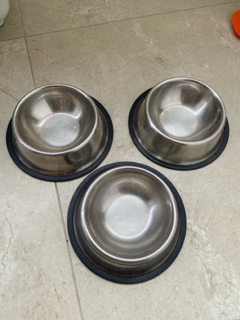 Comedouros/Bebedouros Inox para Pets- ANTIDERRAPANTE  - Foto 2