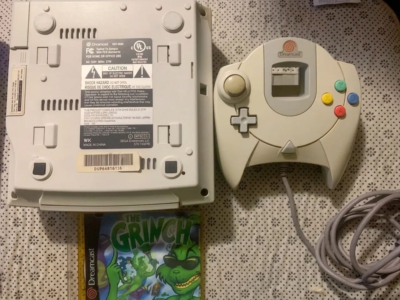 Sega Dreamcast Versão com Leitor Original 100% - Foto 3
