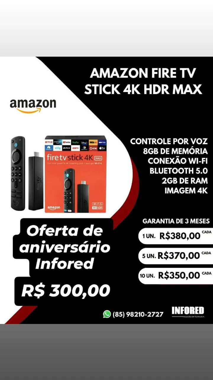 Amazon Fire TV stick 4K HDR Max