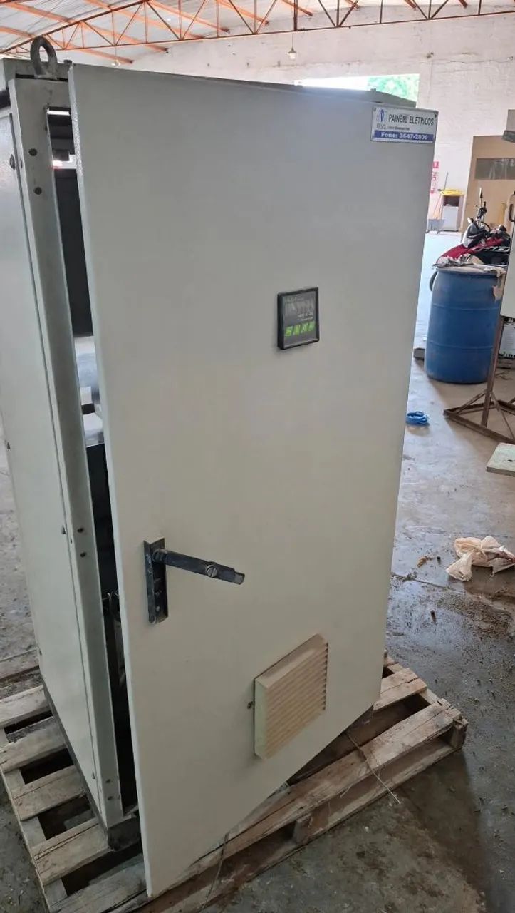 Banco de capacitor automático completo 
