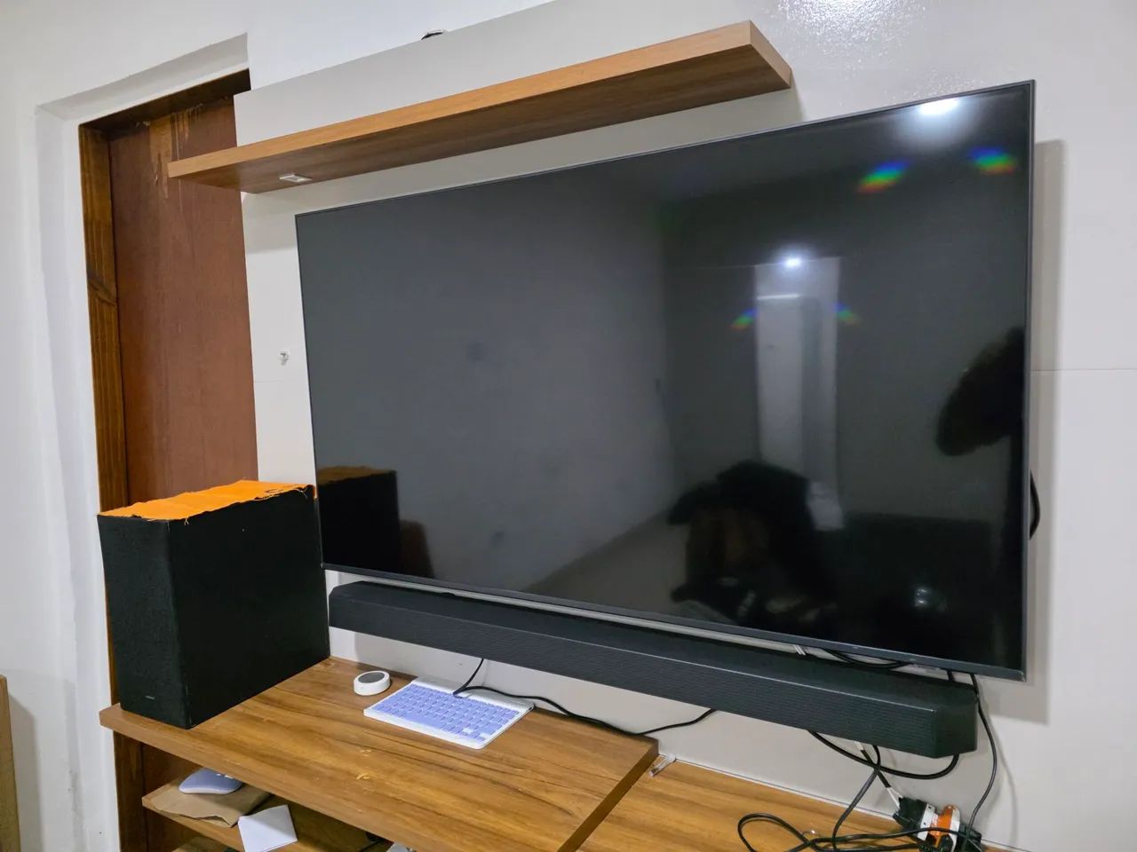 Tv Samsung Qled 50 polegadas + Soundbar Samsung 3.1.2 - Foto 4