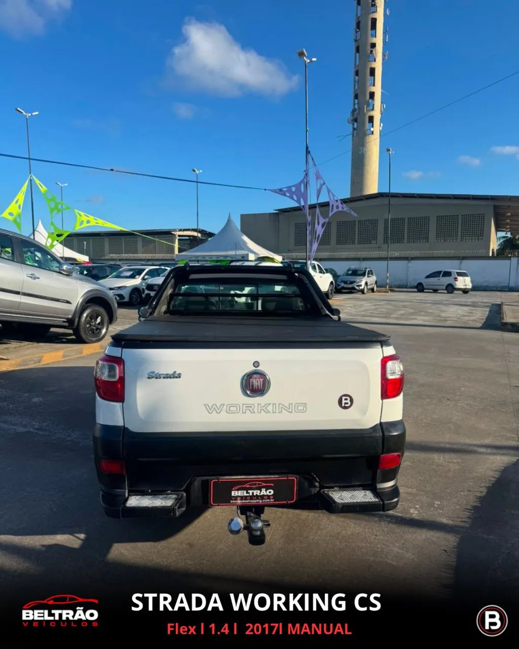 Fiat Strada Working Hard 1.4 Fire Flex 8V CS 2017 - Foto 5