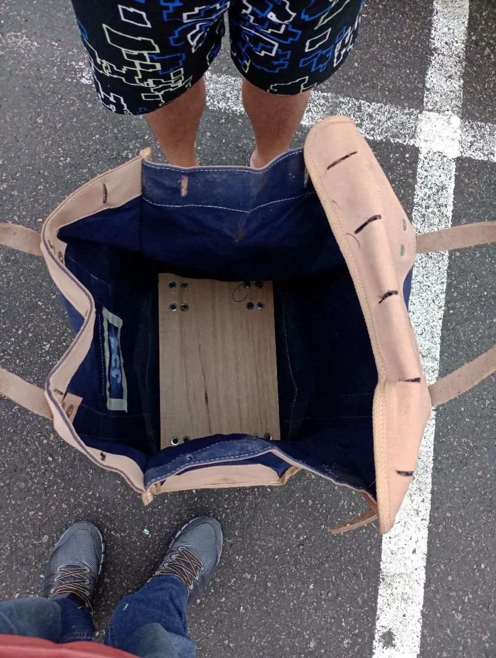 Bolsa carinho com rodinha para carga - Foto 3