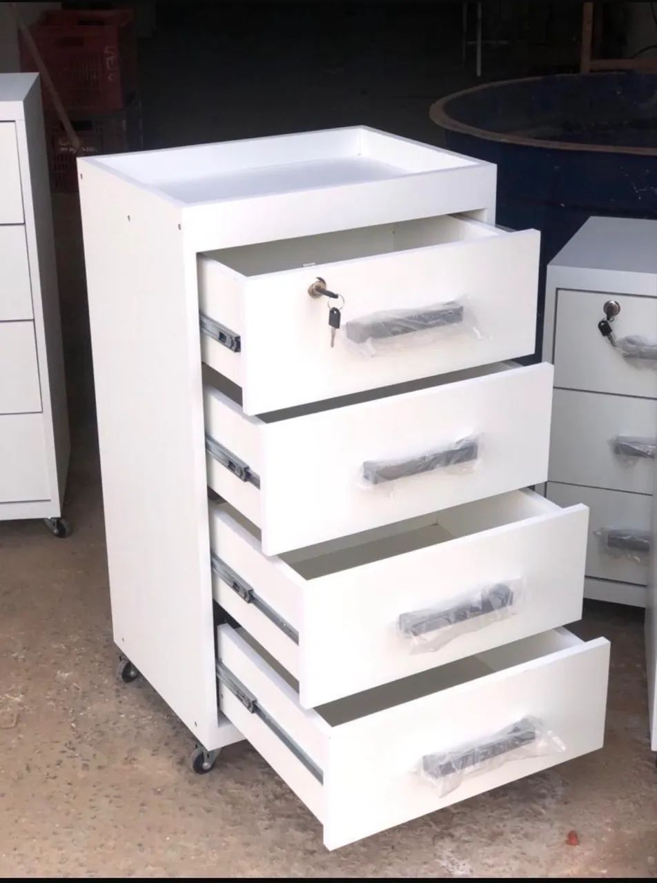 Drawer Cabinet or Auxiliary Trolley for Salon