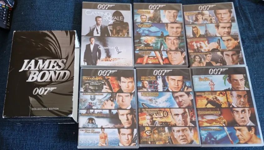 Box DVD James Bond 007