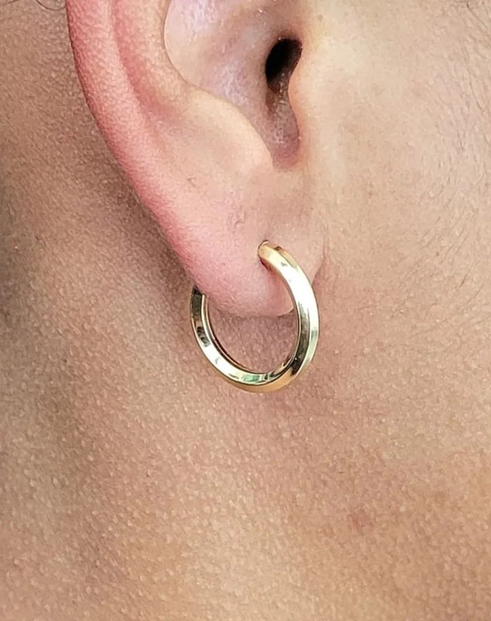 Argola Ouro 18k - PROMOÇÃO!