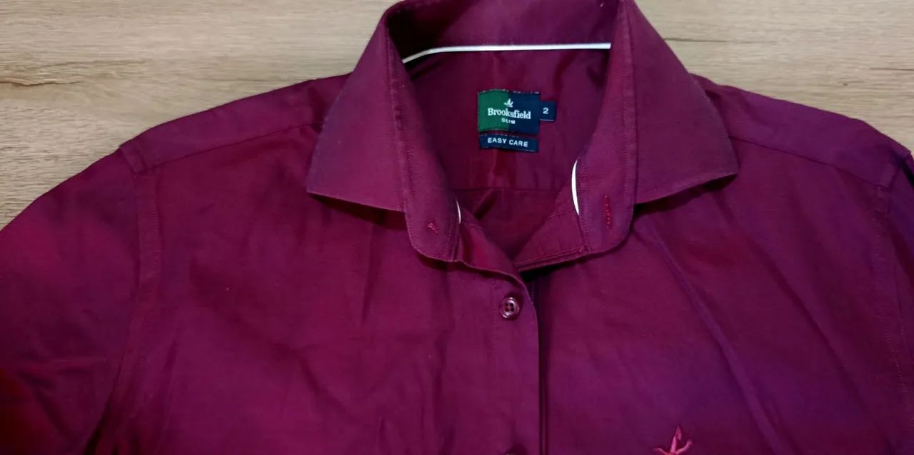 Camisa Social Original Brooksfield P/M - Foto 2
