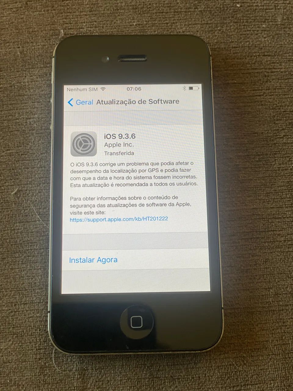 Para colecionadores. iPhone 4S 8 gigas sem marcas de uso - Foto 3
