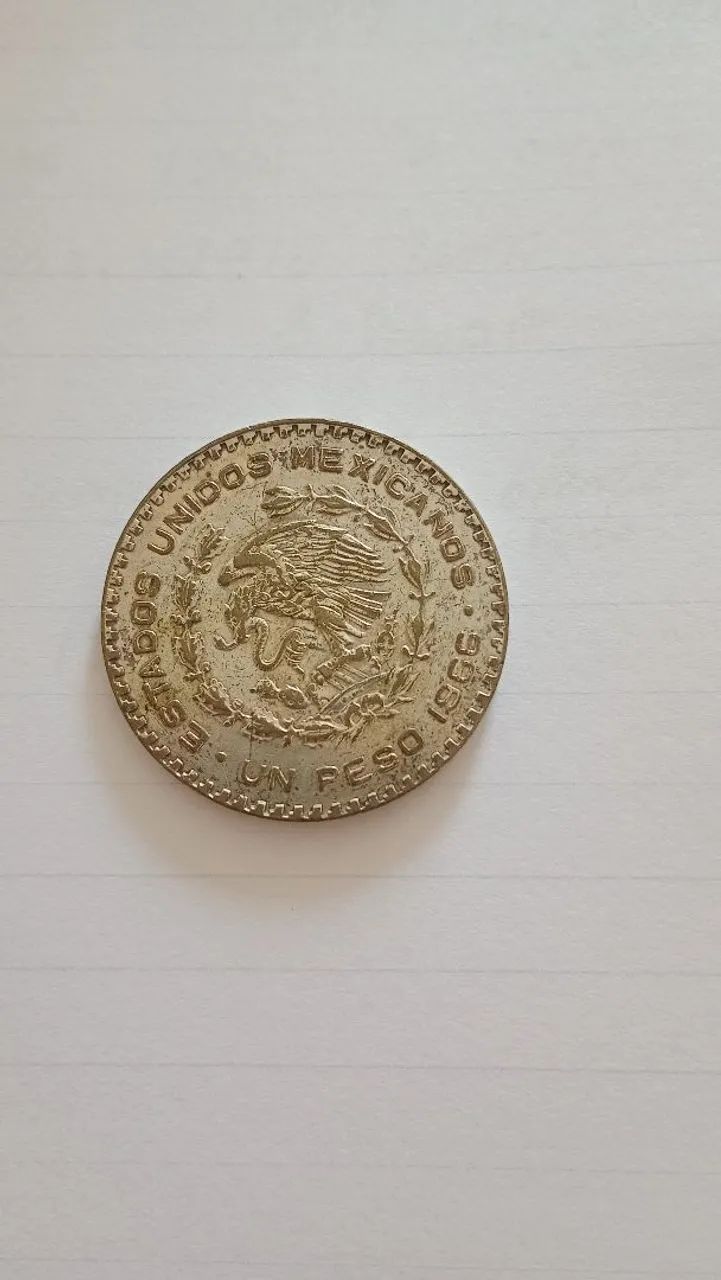 Moedas de prata mexico1966 - Foto 2