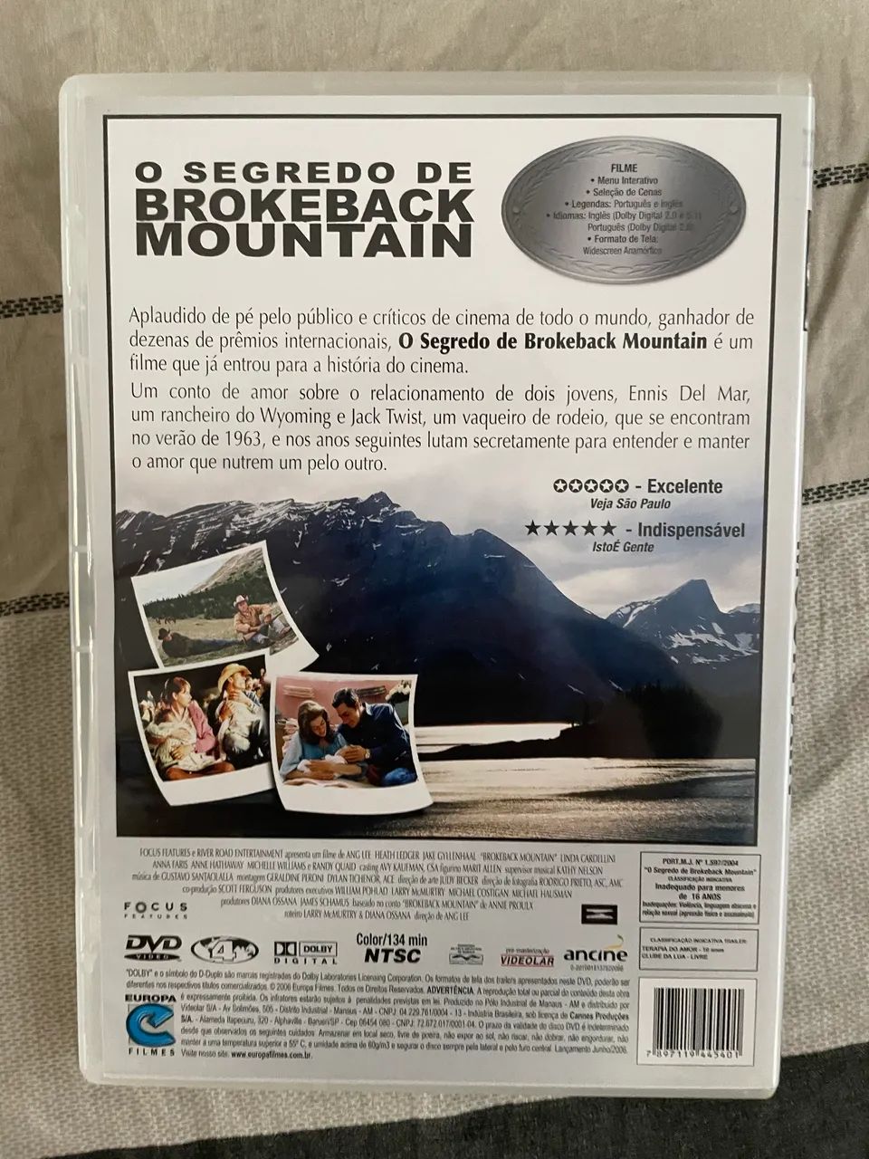 DVD o segredo de brokeback mountain - Foto 2