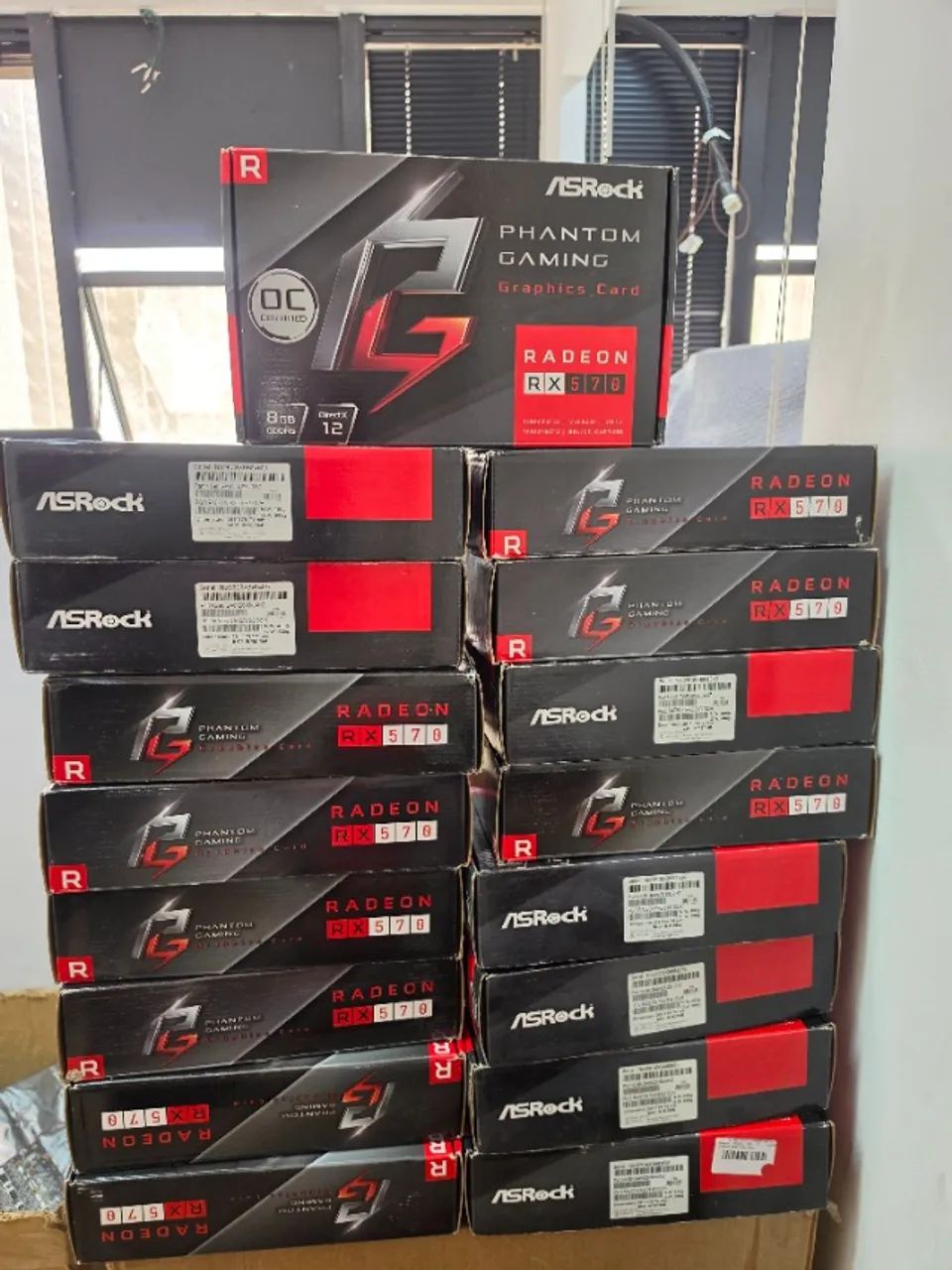 Placa de Vídeo ASRock Phantom Gaming RX570 - Foto 5