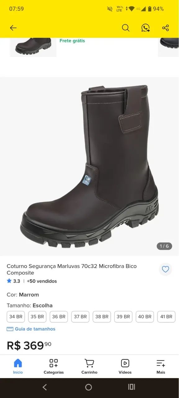Coturno Marluvas  - Foto 2