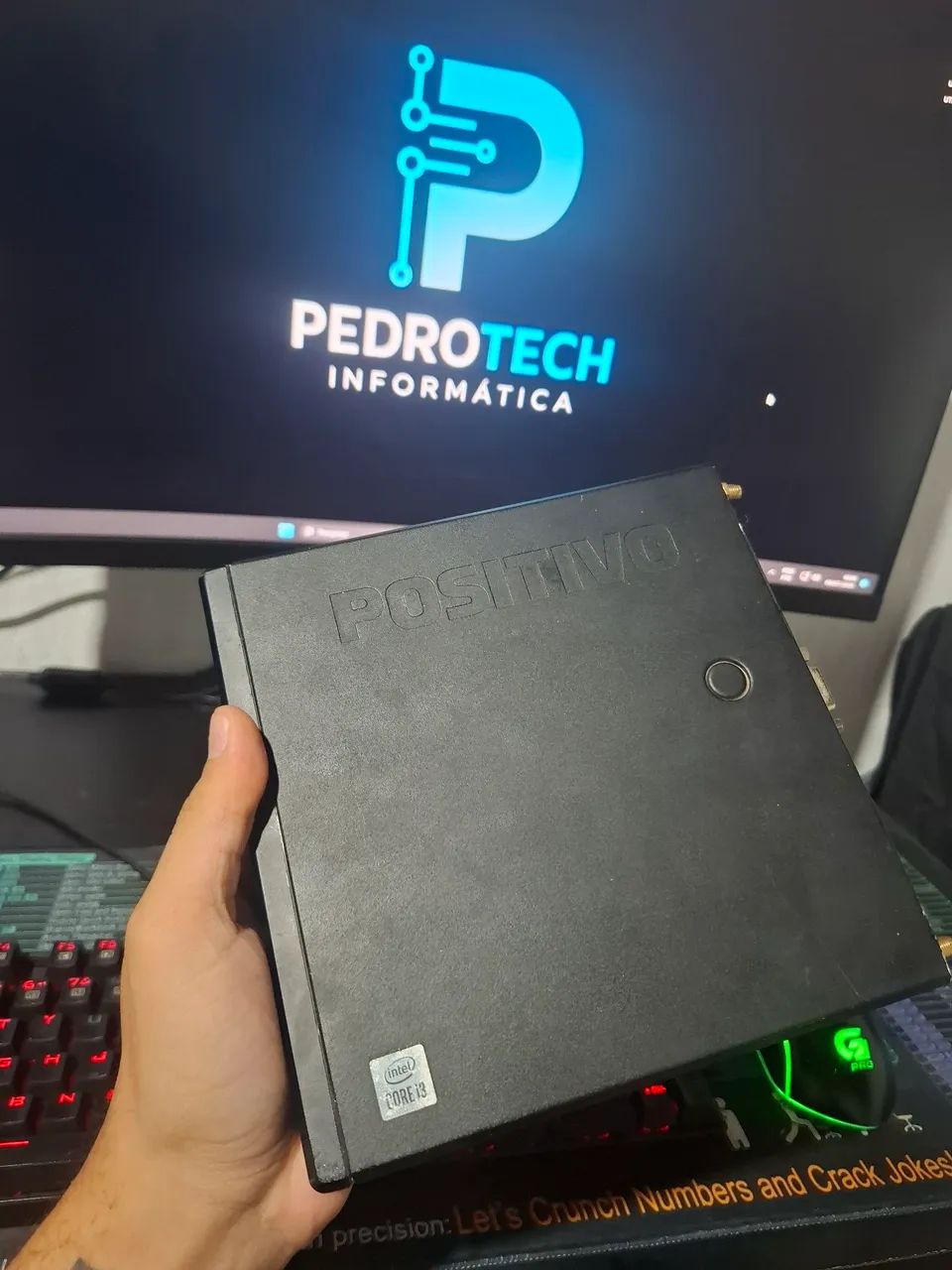 Mini pc i3 décima geração m.2 256gb  - Foto 4