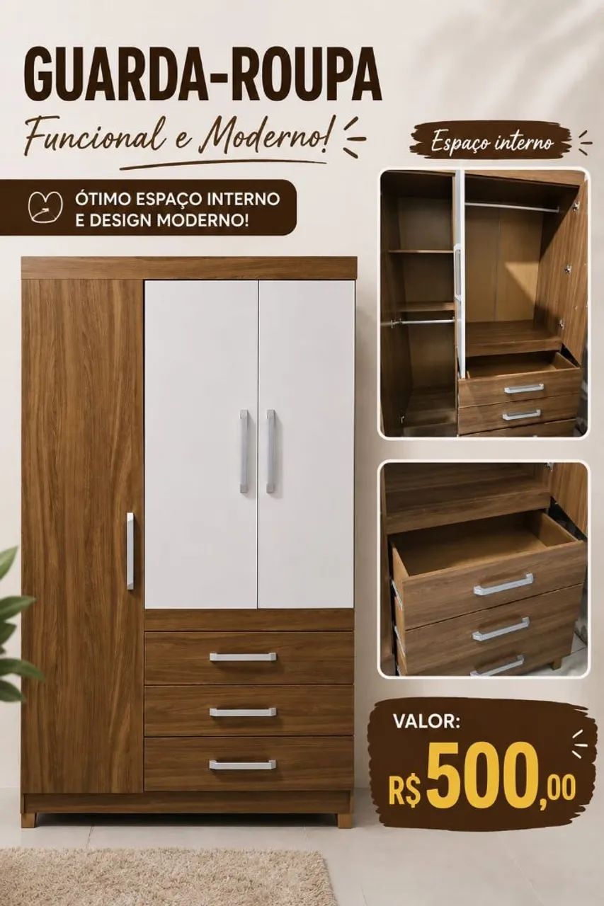 Vendo guarda roupa 
