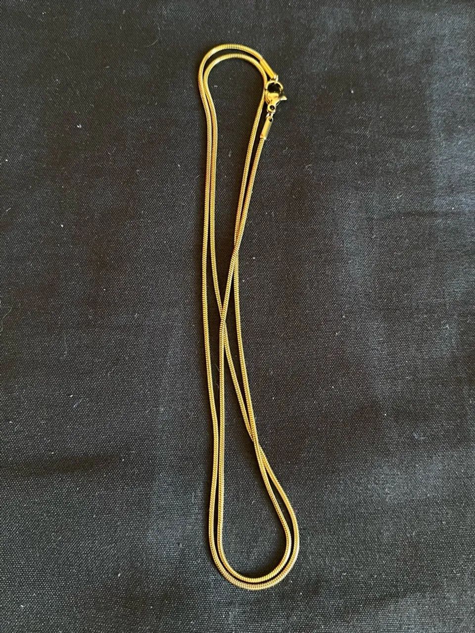 corrente rabo de rato ouro 18k - Foto 2