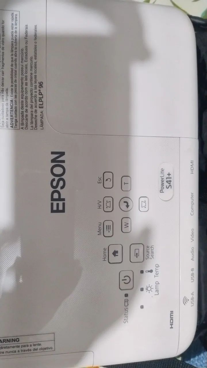 Projetor Epson PowerLite S41+ - Foto 2