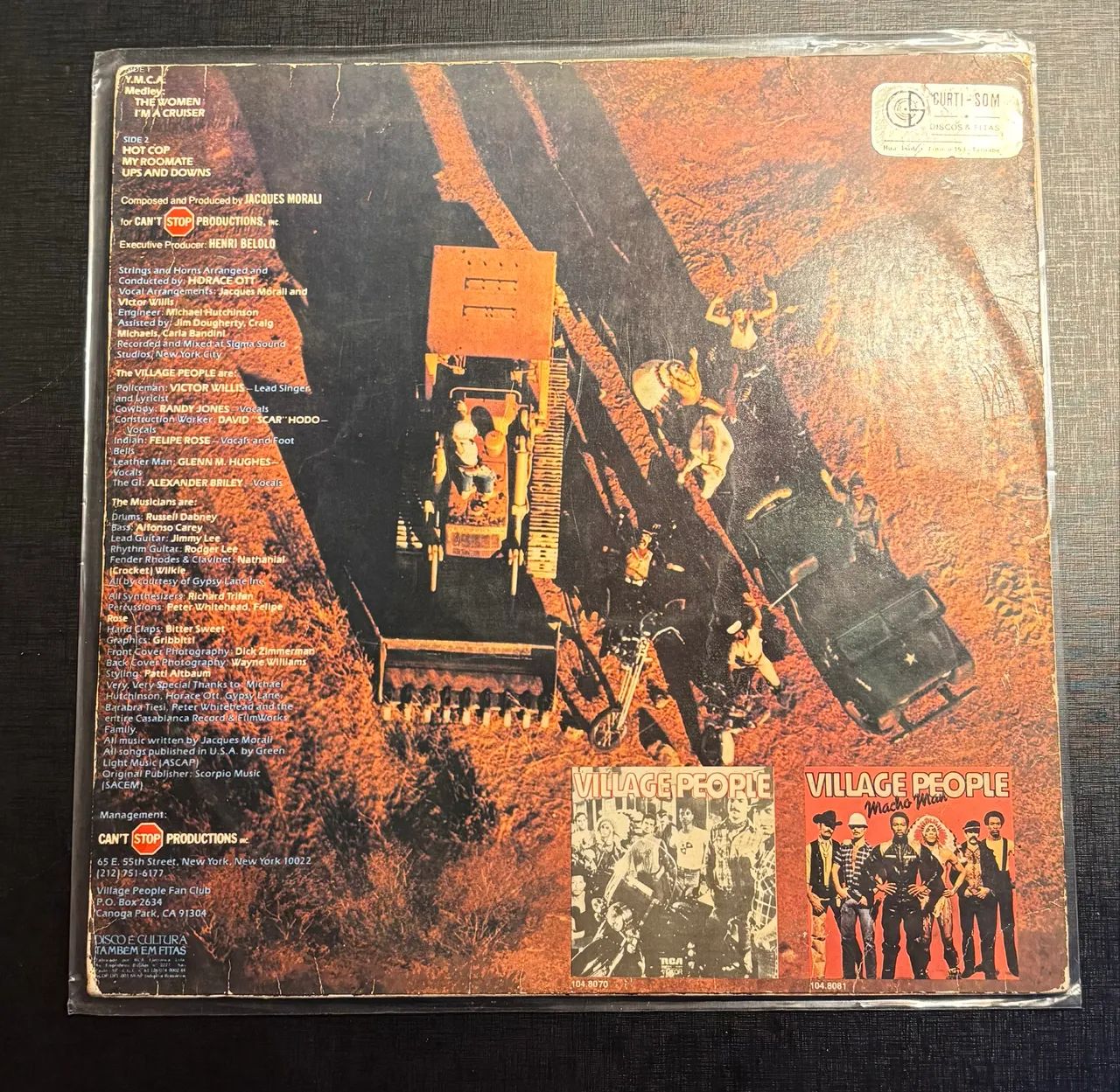 vinil lp village people cruisin' - Foto 3