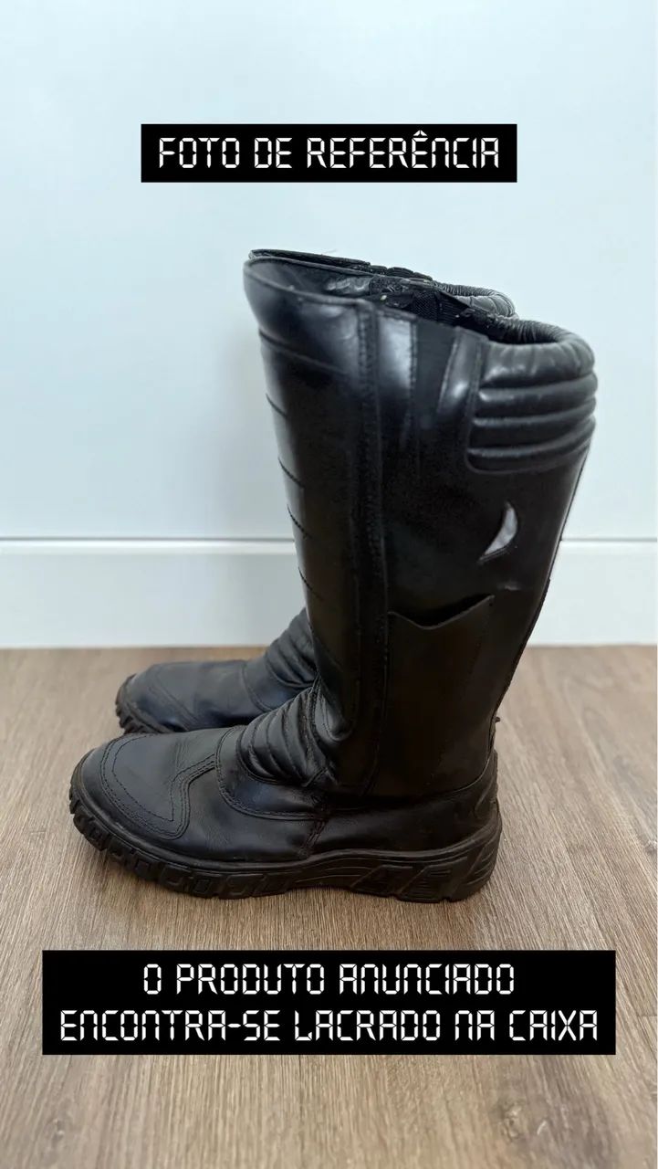 BOTA RESGATE NOVA NA CAIXA - TAMANHO 37