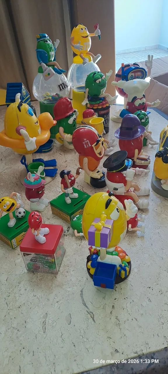 Bonecos dispenser M&M - Hobbies e coleções - São Dimas, Piracicaba