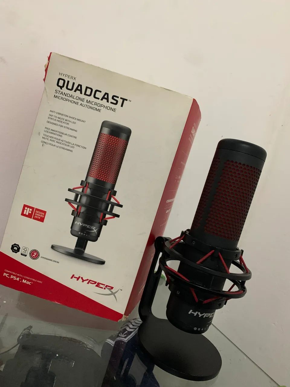 Microfone Hyperx Quadcast