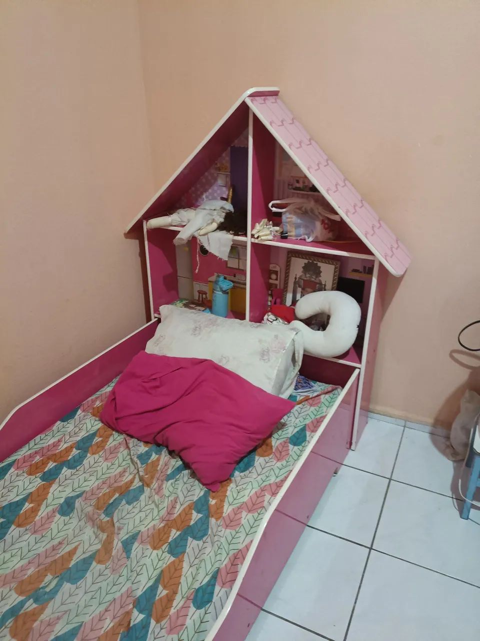 Cama infantil mais guarda roupa!  - Foto 4
