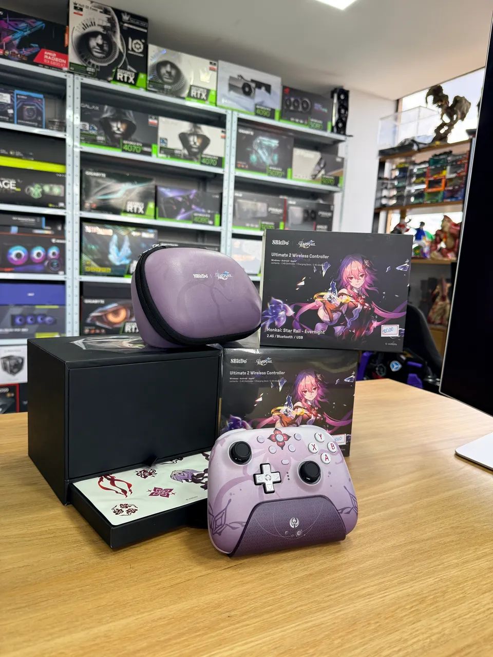 CONTROLE 8BITDO HONKAI STARRAIL  - Foto 2