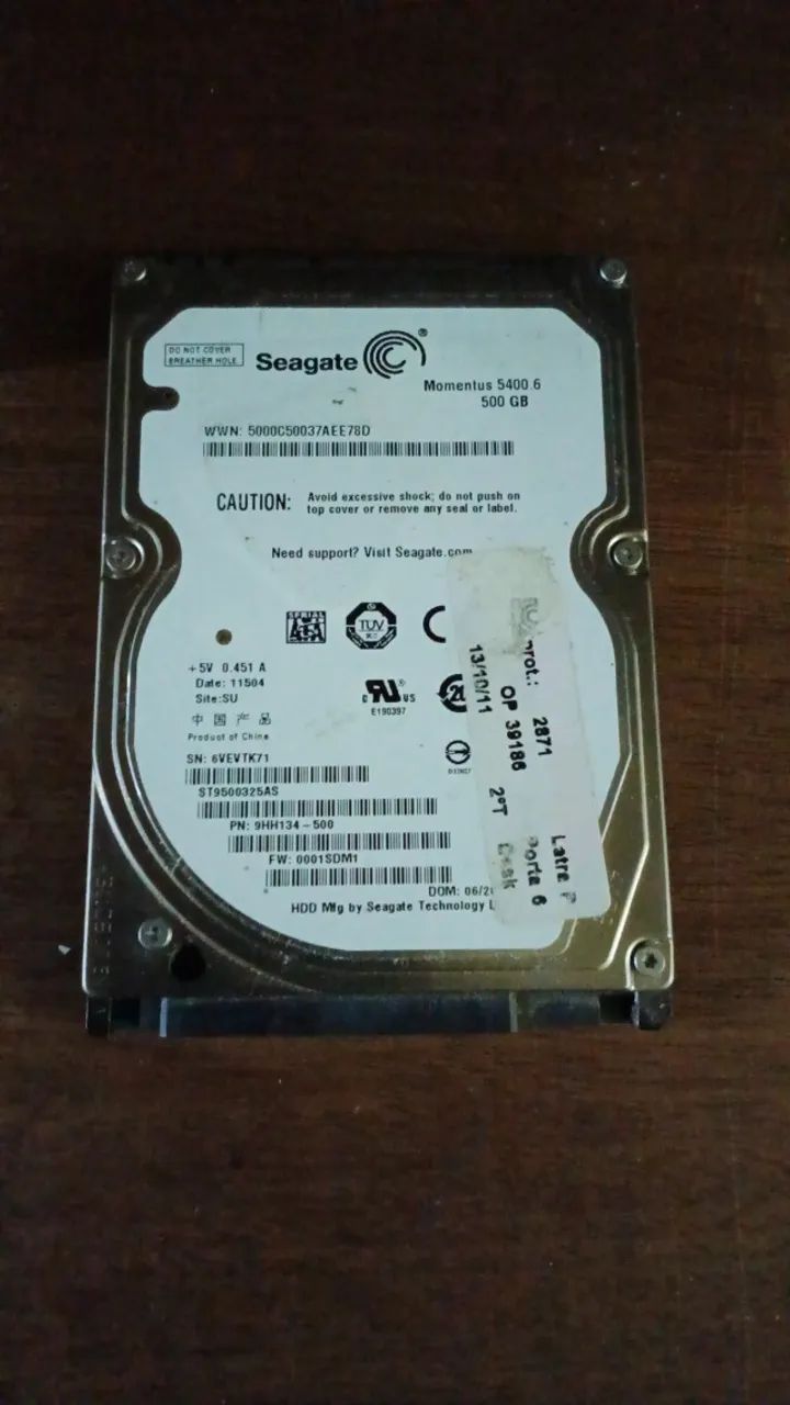HD Slim 500Gb