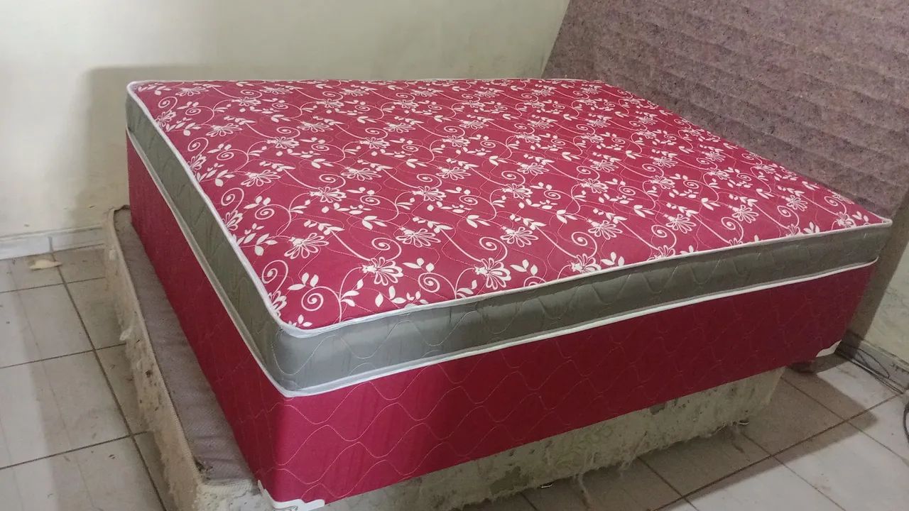 Cama box casal  reforçada direto de fábrica  - Foto 5