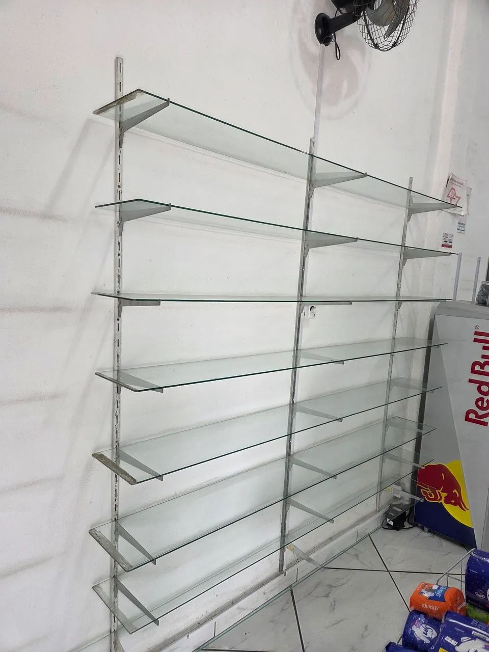 Prateleiras de vidros para comércio e lojas - Foto 3