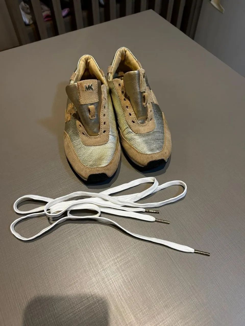 Tênis feminino Michael Michael Kors Stanton Trainer - Foto 3