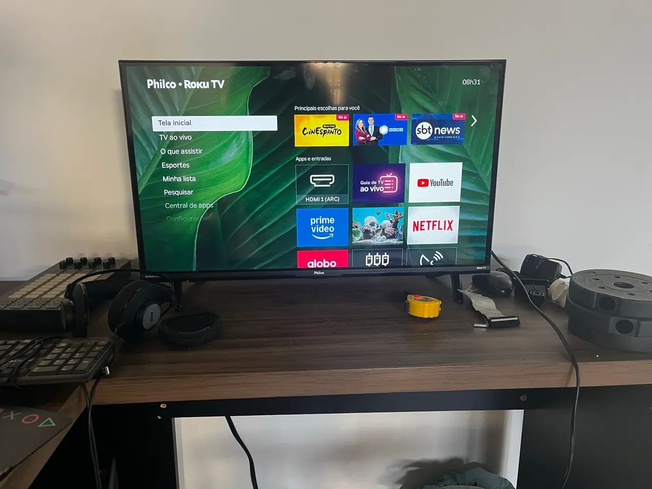Tv Philco Roku 32 polegadas  smart - Foto 4