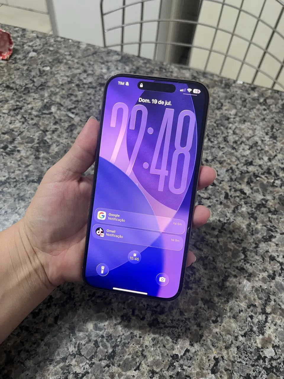iPhone 16 pro max semi novo - Foto 2