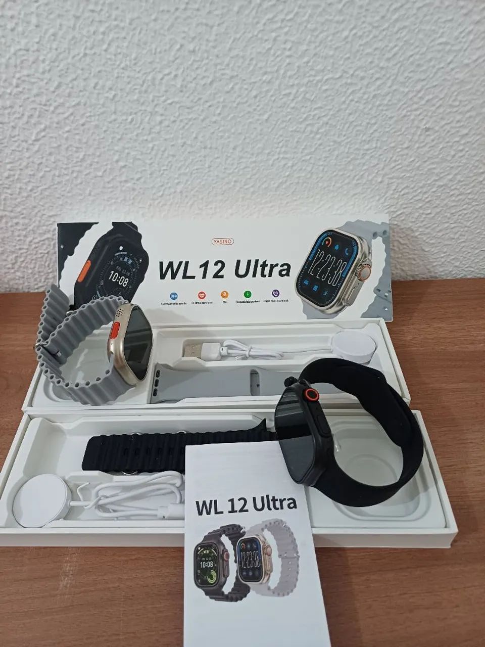 Smartwatch ultra com pulseira Extra  - Foto 3