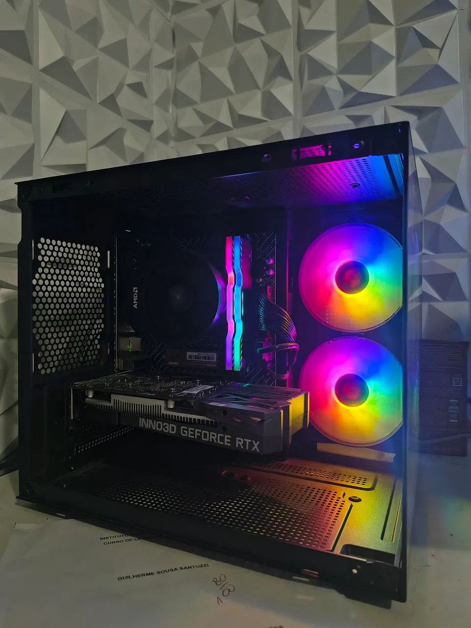 PC GAMER COM RYZEN E RTX 3050 - Foto 3