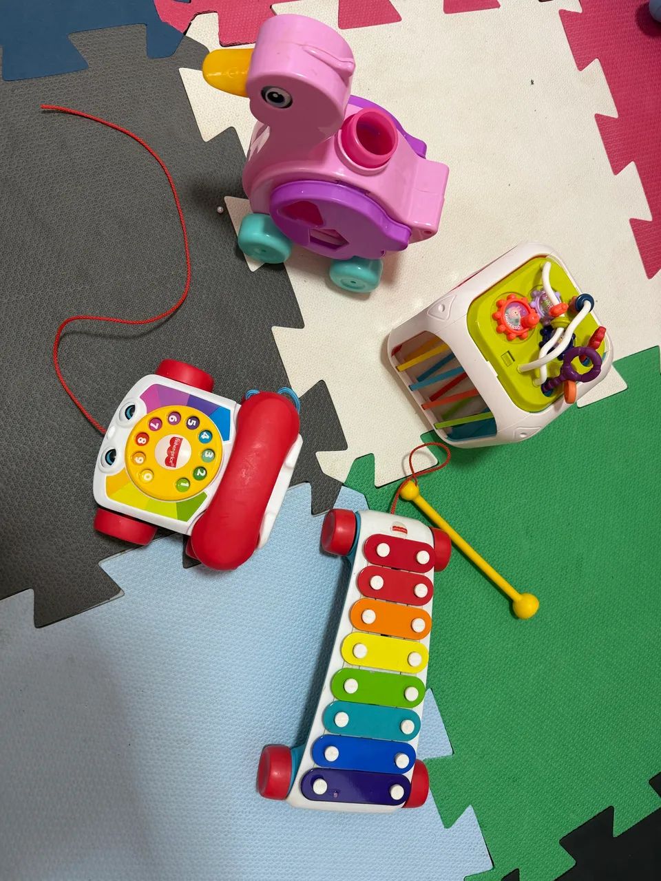 Lote de brinquedos bebê 