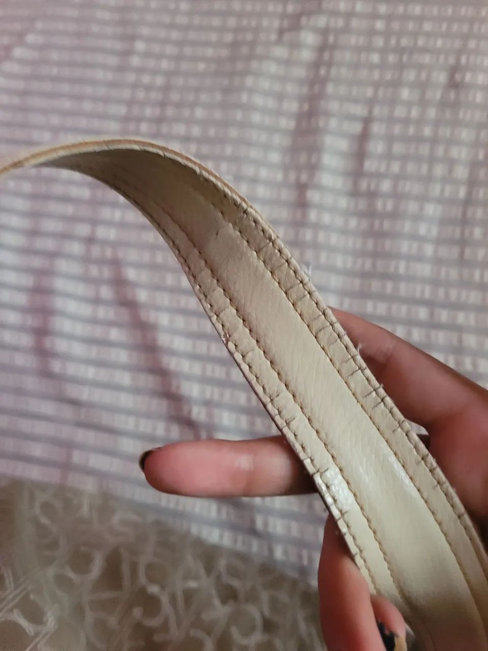 bolsa couro legítimo vintage calvin klein - Foto 5