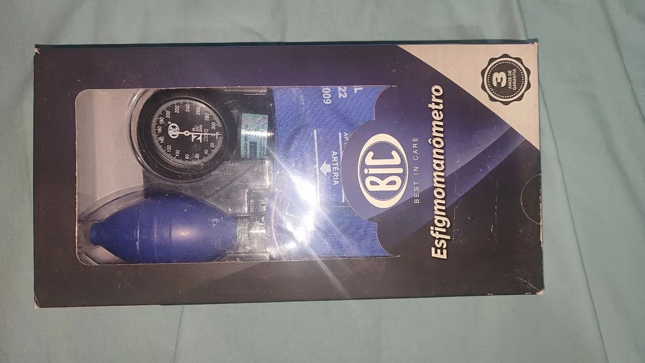 Esfigmomanômetro BIC - Nunca Usado