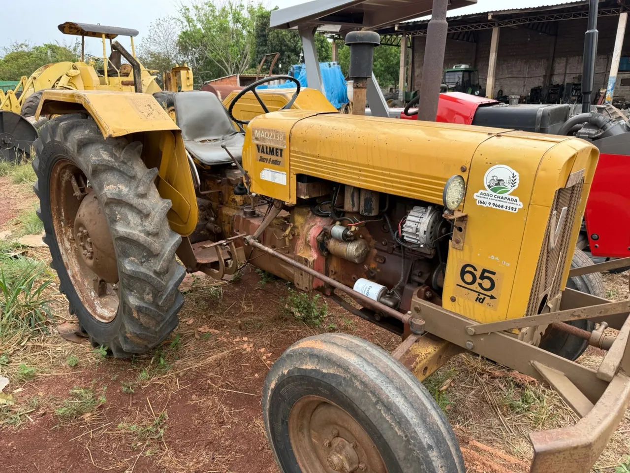 Trator Valmet 65 ID 4x2  - Foto 3