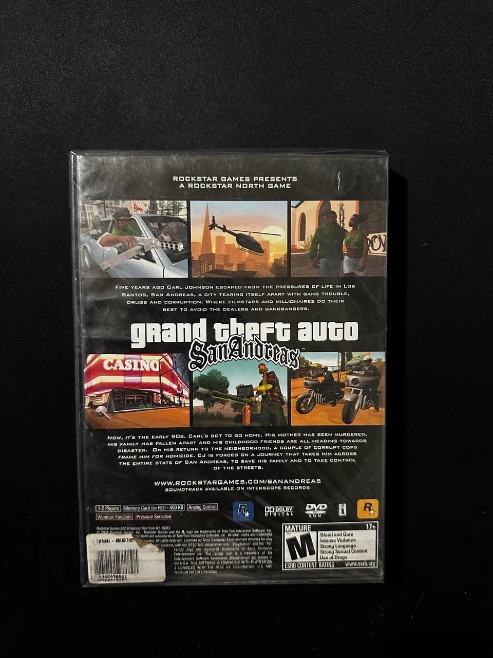 Grand Theft Auto - San Andreas - PS2 - Foto 2