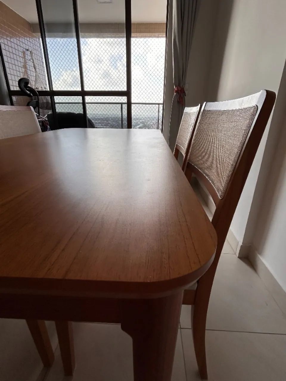 Mesa de Jantar 6 Lugares Madeira - Foto 5