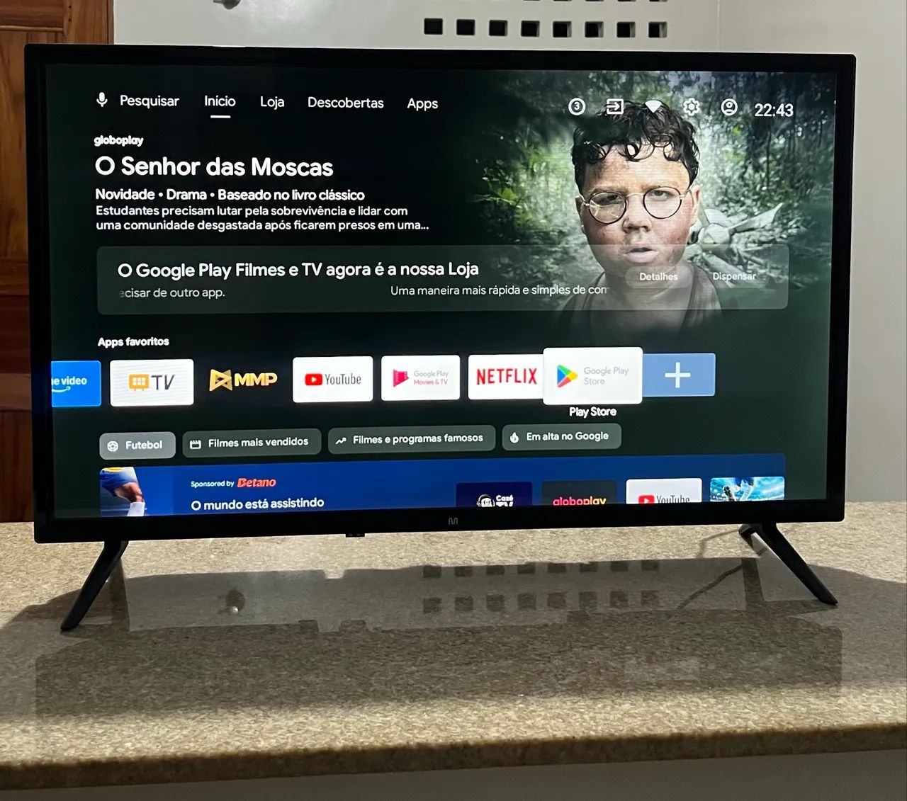 Tv Android smart 32 polegadas  - Foto 2
