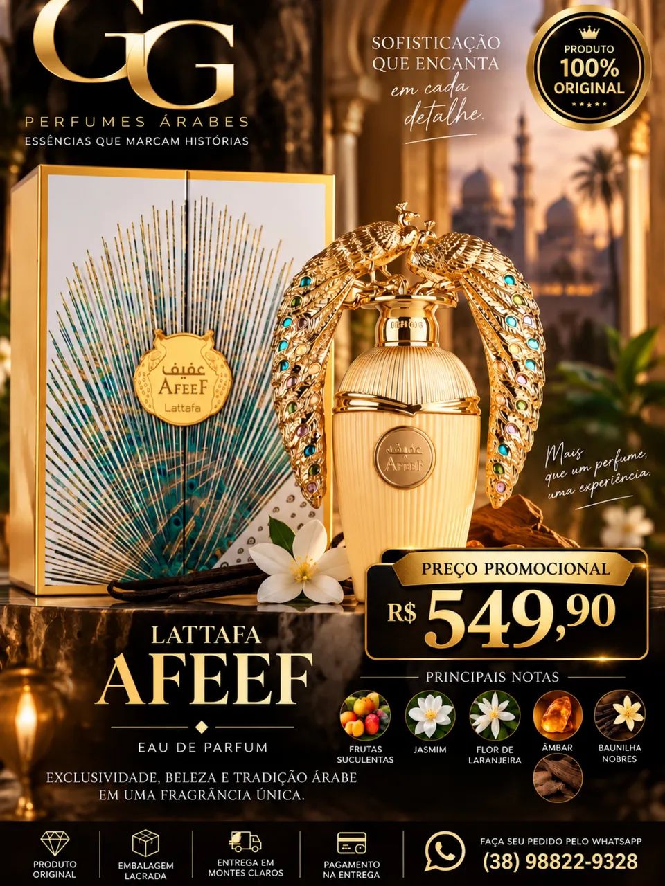 Perfume afeef lattafa 