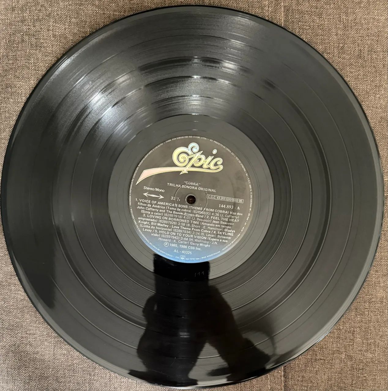 Vinil Stallone Cobra - Foto 3