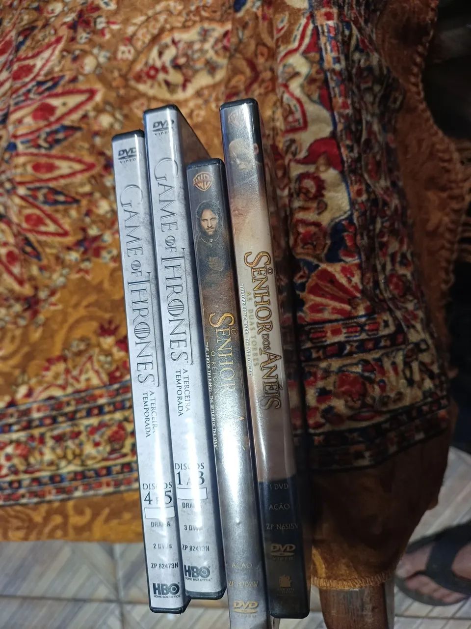 DVDs Senhor dos Anéis Game oferta thrones - Foto 3